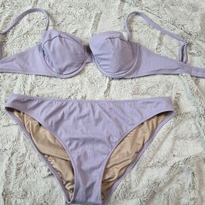Sand And Shore Lavender Bikini Set